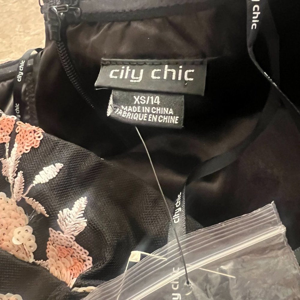 CITY CHIC Ambrosia Dress - black